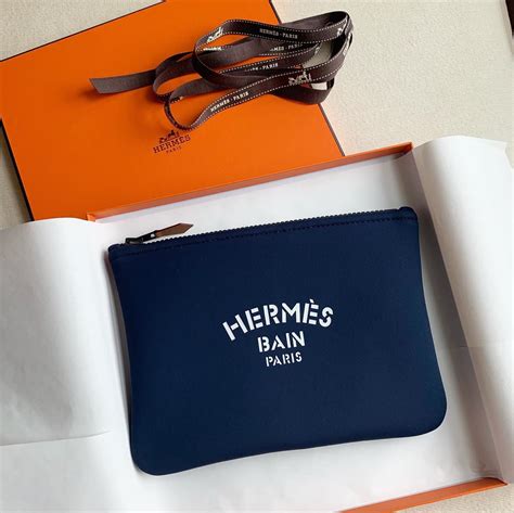 hermes le bain pouch|hermes neobain pouch.